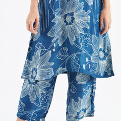 Women Blue Viscose Rayon Kurta Set for Daily & Casual Wear