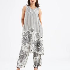 Women White Viscose Rayon Kurta Set for Daily & Casual Wear