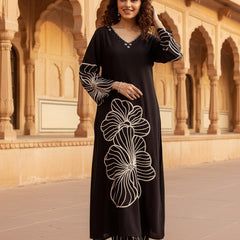 Women’s Black Kurta Set