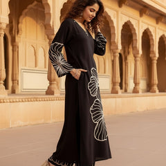 Women’s Black Kurta Set