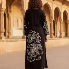 Women’s Black Kurta Set