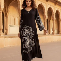 Women’s Black Kurta Set