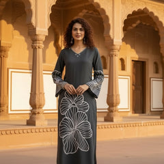 Women’s Grey Kurta Set