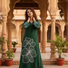Women’s Green Kurta Set