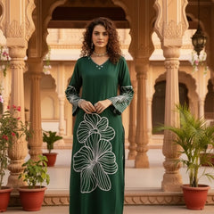 Women’s Green Kurta Set