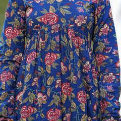 Women Ethnic Motifs Printed Tiered Anarkali Kurta Set