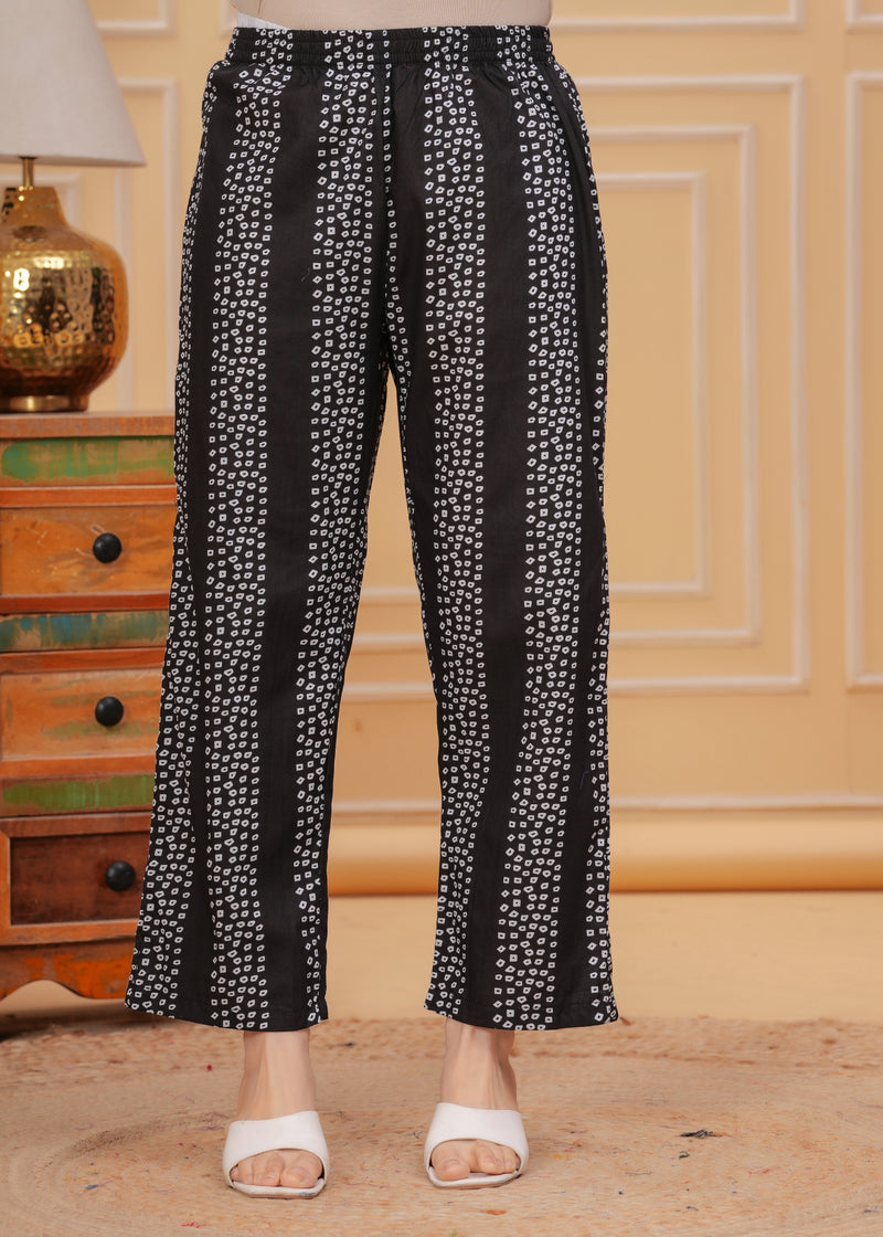 Black Cotton Anarkali Kurta Set – Elegant & Comfortable Ethnic Wear