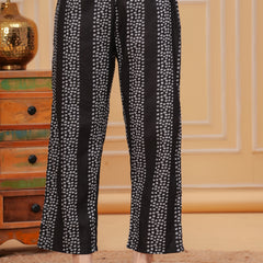 Black Cotton Anarkali Kurta Set – Elegant & Comfortable Ethnic Wear