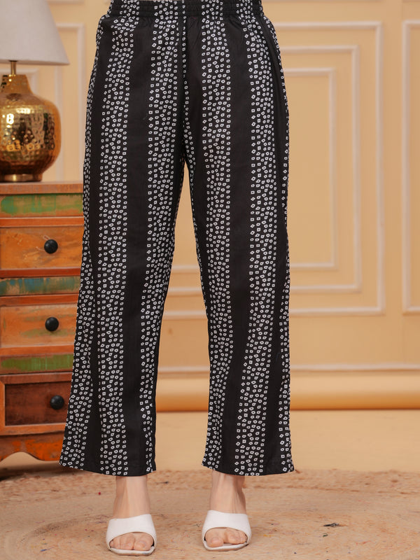 Black Cotton Anarkali Kurta Set – Elegant & Comfortable Ethnic Wear