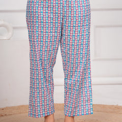 Blue Cotton Anarkali Kurta Set – Elegant & Comfortable Ethnic Wear