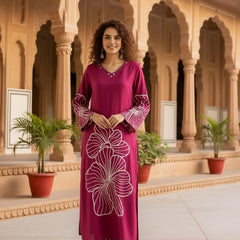 Women’s Pink Kurta Set
