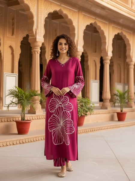 Women’s Pink Kurta Set