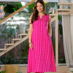 Blush Pink Viscose Rayon Kurta Set with Soft Elegant Appeal