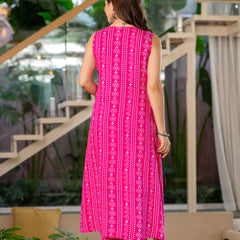 Blush Pink Viscose Rayon Kurta Set with Soft Elegant Appeal