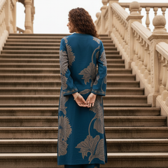 Classic Indigo Blue Cotton Kurta Set with Everyday Ease