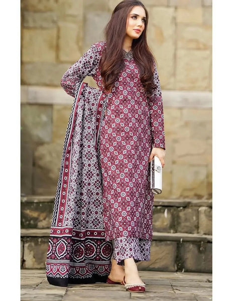 Women Maroon Viscose Rayon Kurta Set for Daily & Festive Wear