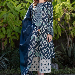 Women Blue Viscose Rayon Kurta Set with Elegant Ethnic Look